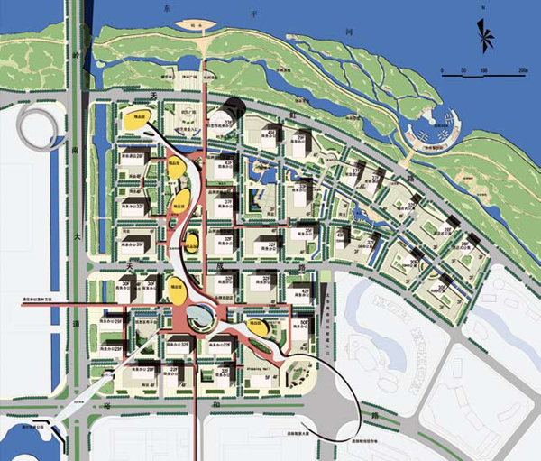 以市场需求为导向的规划设计——佛山东平新城cbd投标项目